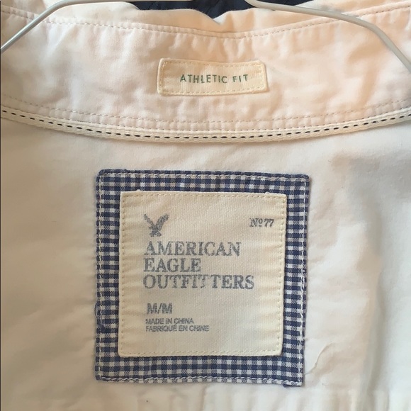 White AE button down - Picture 3 of 3